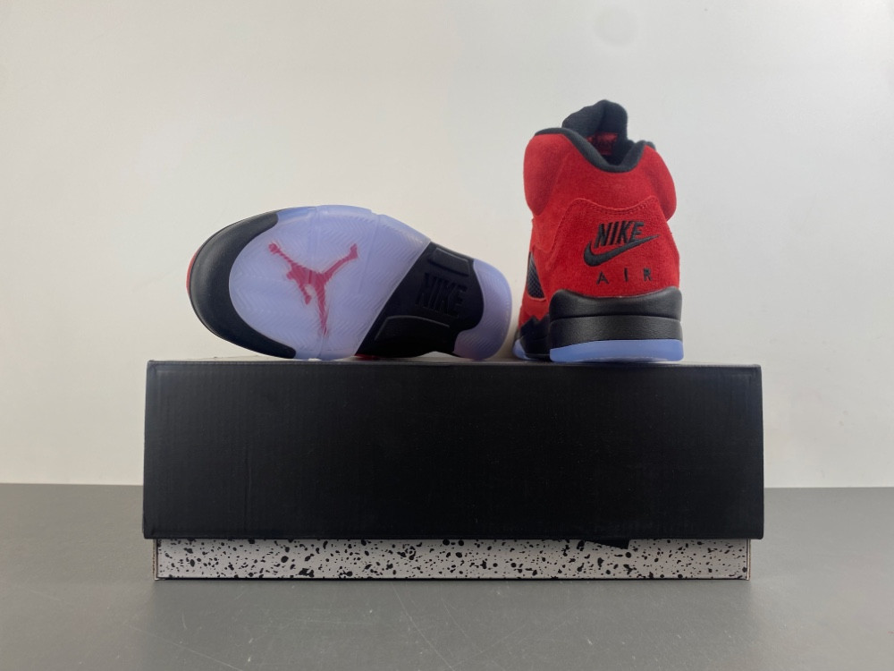Air Jordan 5 Retro Raging Bull Red (2021) DD0587 - 600