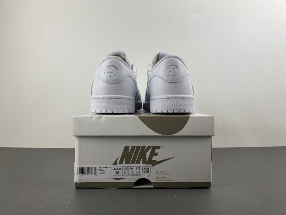 Air Jordan 1 Retro Low OG SP Travis Scott Michael Rubin White Party (Friends and Family) TD1228-111