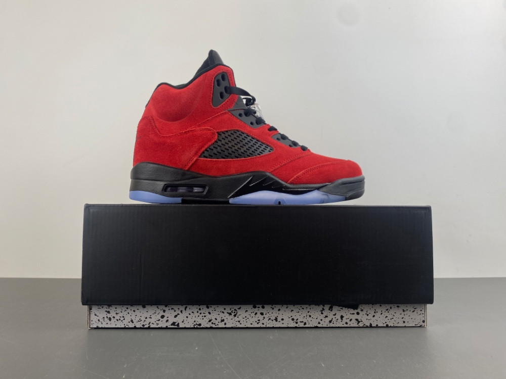 Air Jordan 5 Retro Raging Bull Red (2021) DD0587 - 600