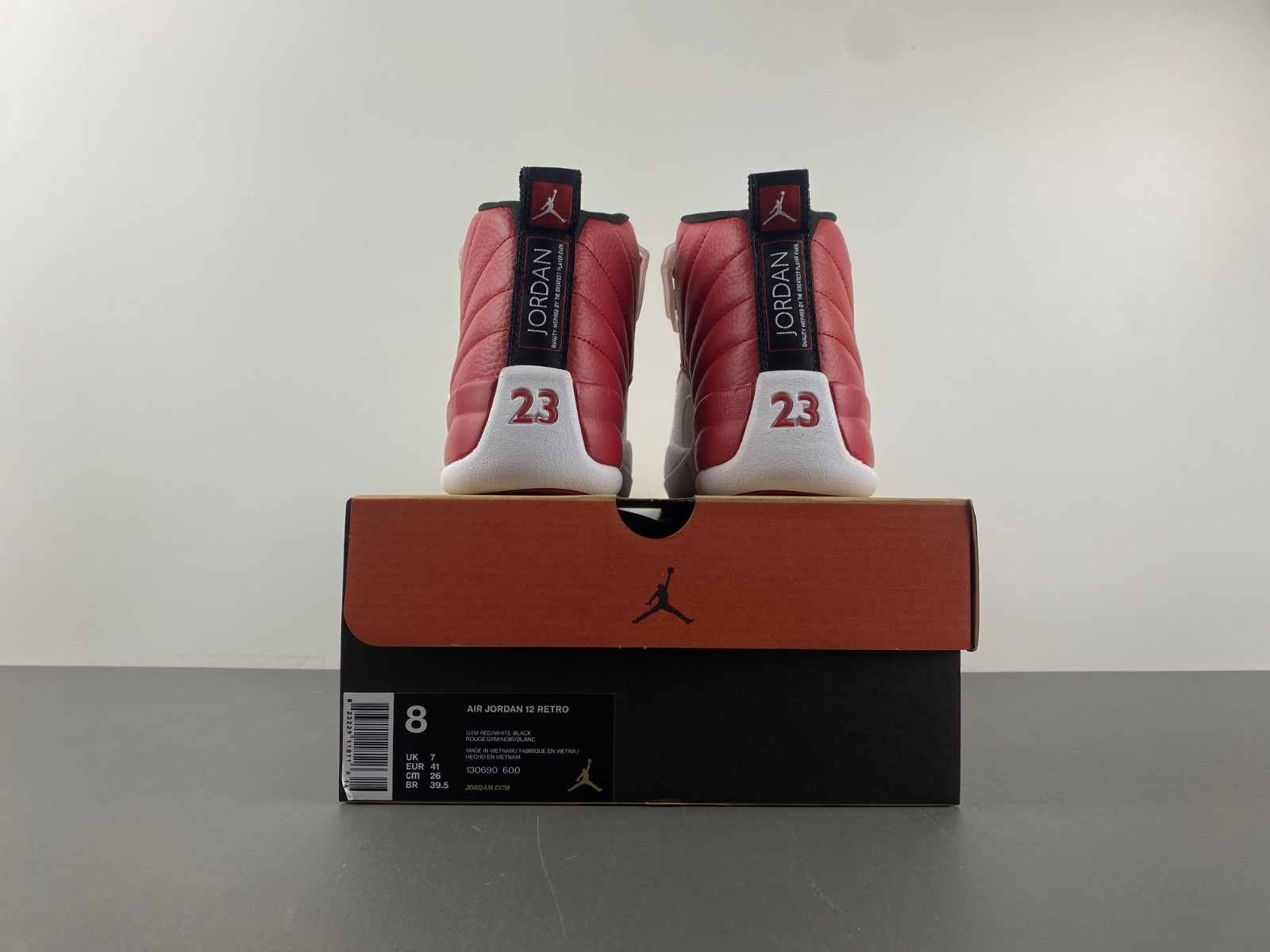 Jordan 12 Retro Gym Red Men