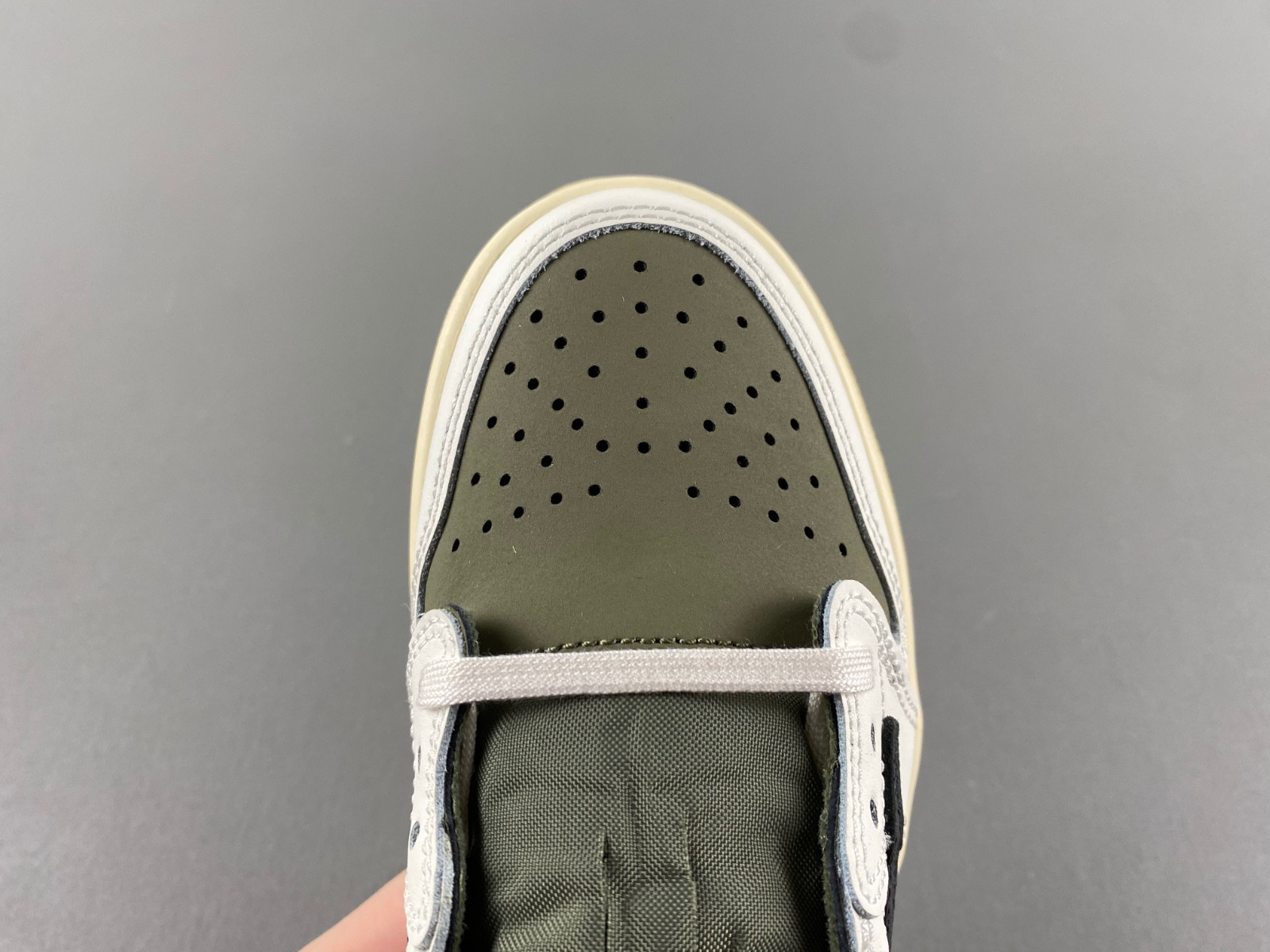 Jordan 1 Retro Low OG SP Travis Scott Medium Olive (PS) DO5442-200