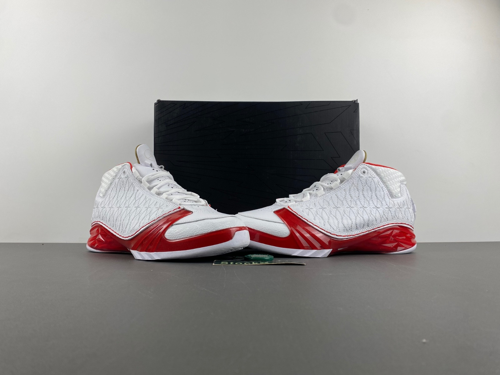 Jordan 23 White Varsity Red Men