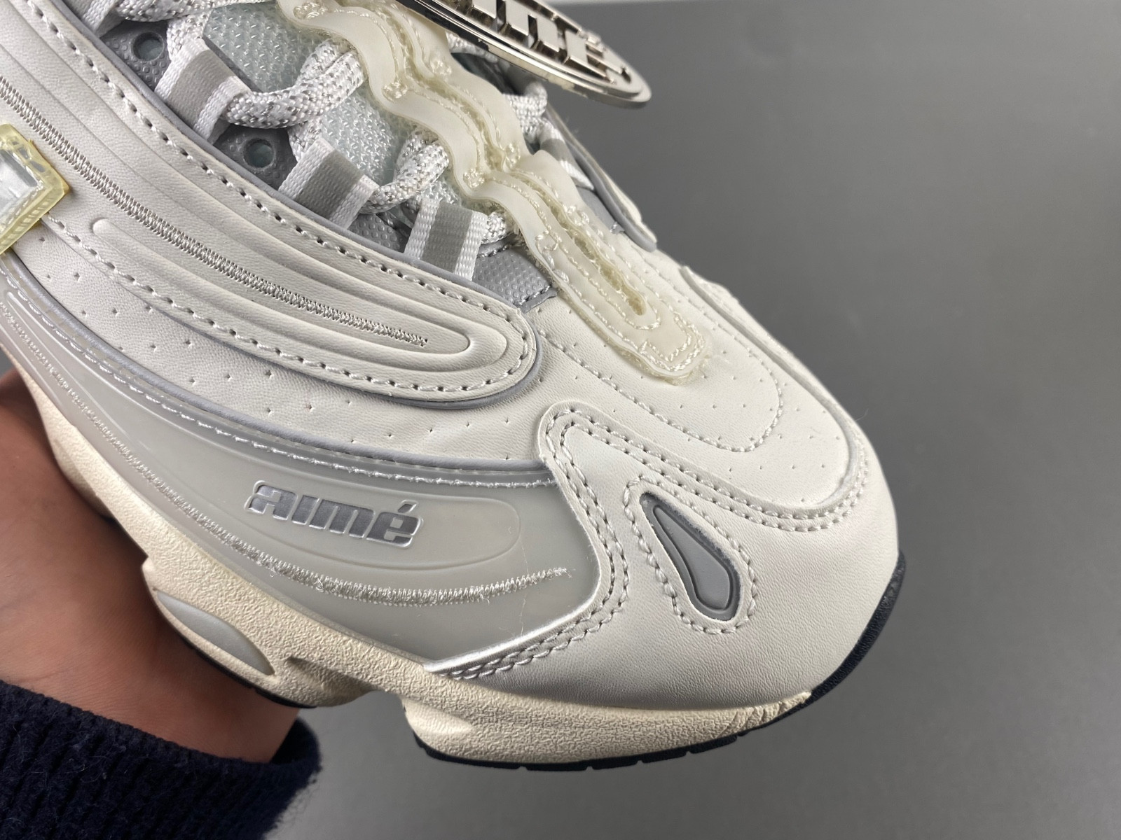 new Ba1an*e 1000 aime leon dore white m1000ac1