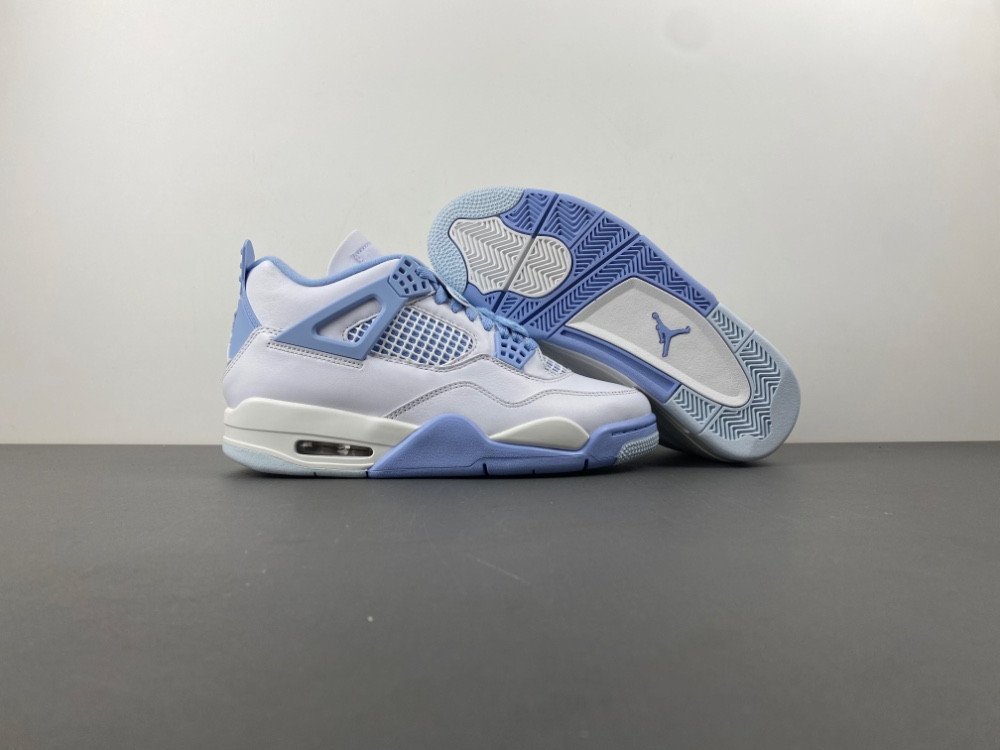 Air Jordan 4 "Aluminum" "White/Blue Tint" HV0823-100