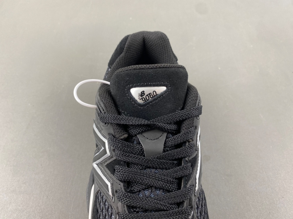 new Ba1an*e 9060 shoe palace black silver u9060pnr