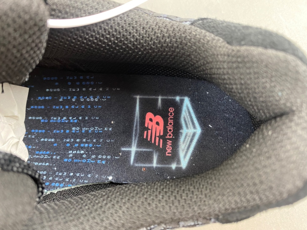 new Ba1an*e 9060 shoe palace black silver u9060pnr