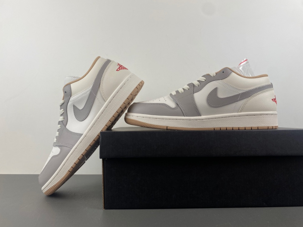 Jordan 1 Low Sail College Grey Rattan Men