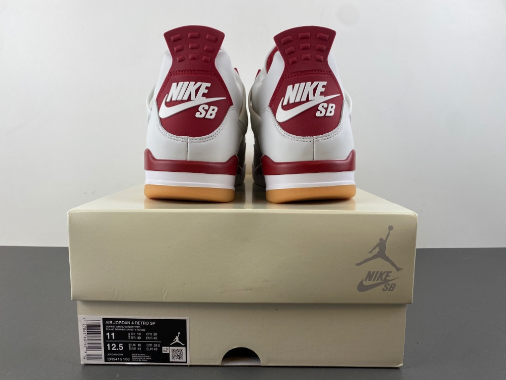 Jordan 4 Retro SB Varsity Red Men