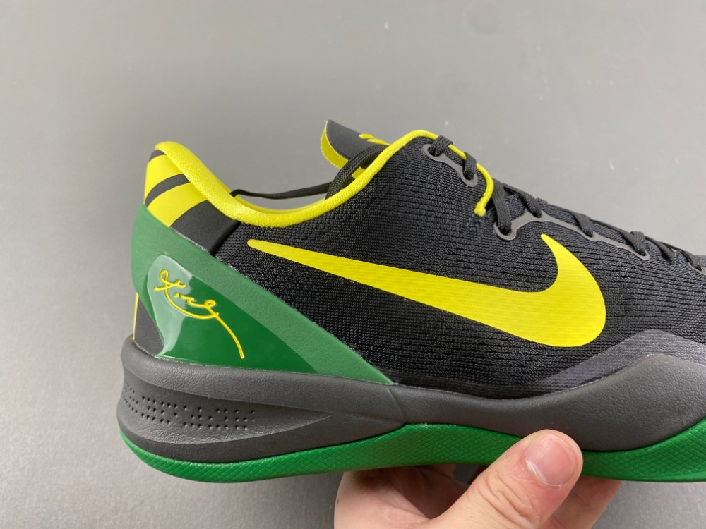 NIKE KOBE 8 OREGON BLACK PE FV6325-100