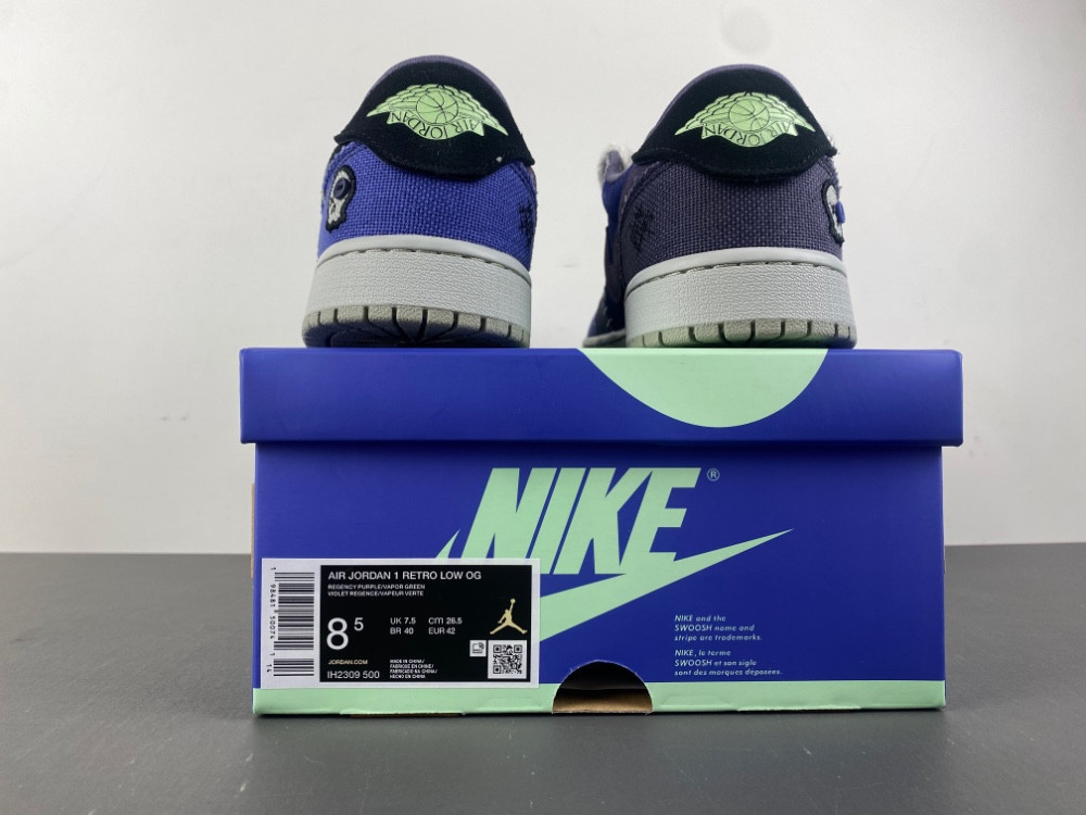 Jordan 1 Retro Low OG Zion Williamson Voodoo Alternate IH2309-500