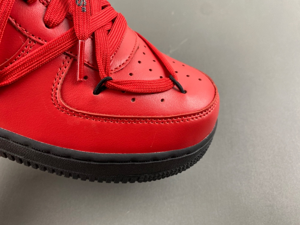 OFF-WHITE x Nike Air Force 1 “Crimson”