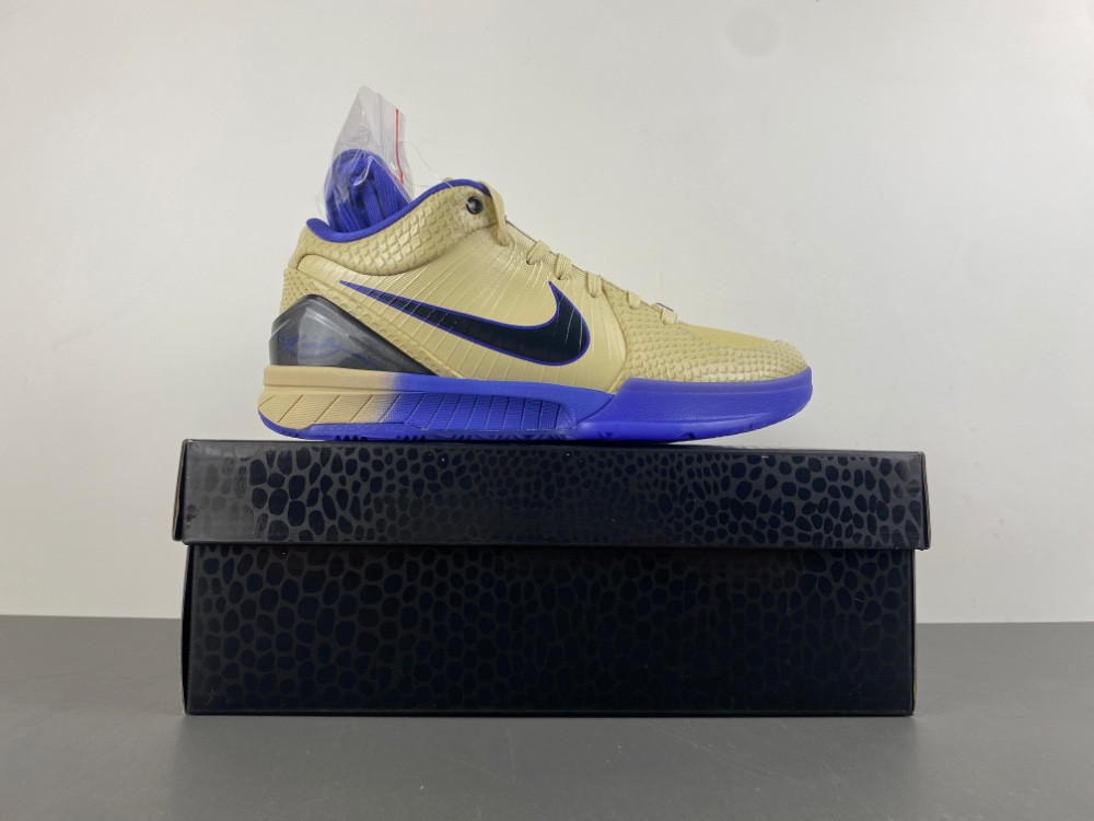 Nike Kobe 4 Protro FC Barcelona Team Gold Men