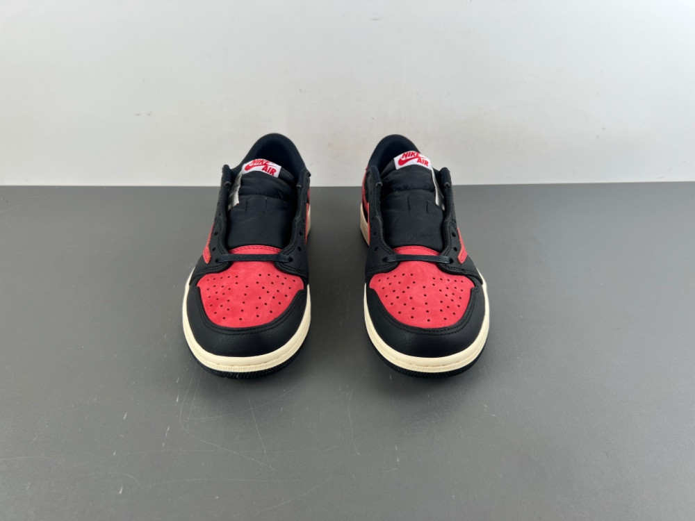 Travis Scott x Air Jordan 1 Low Black Red DM7866-061