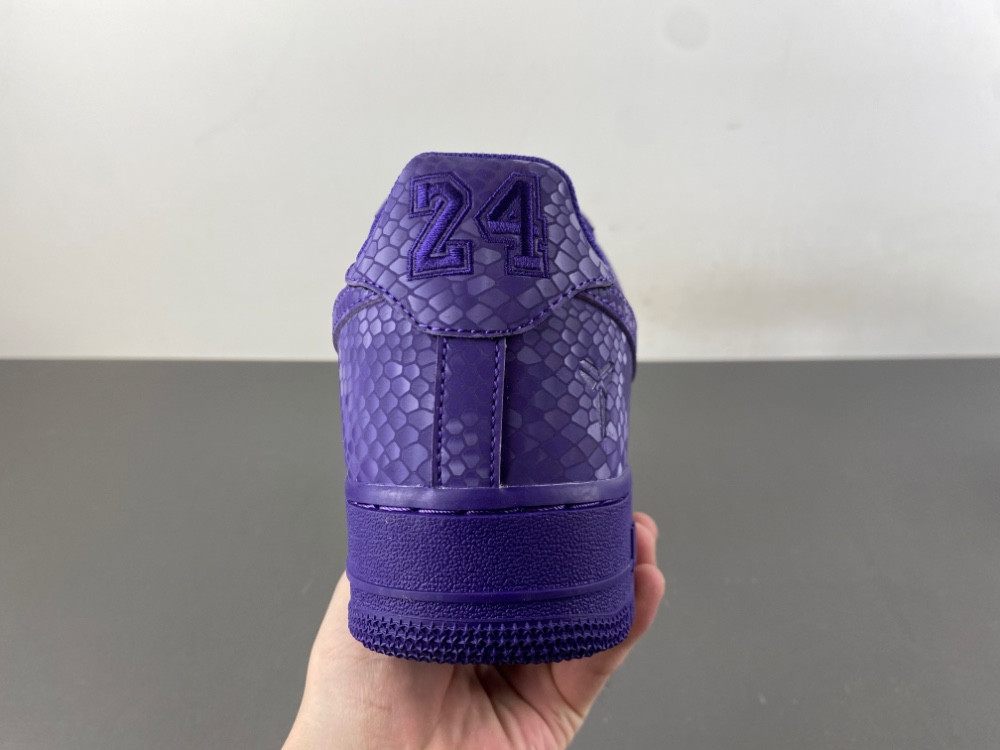 Kobe Bryant Nike Air Force 1 Low Court Purple IB0018-500