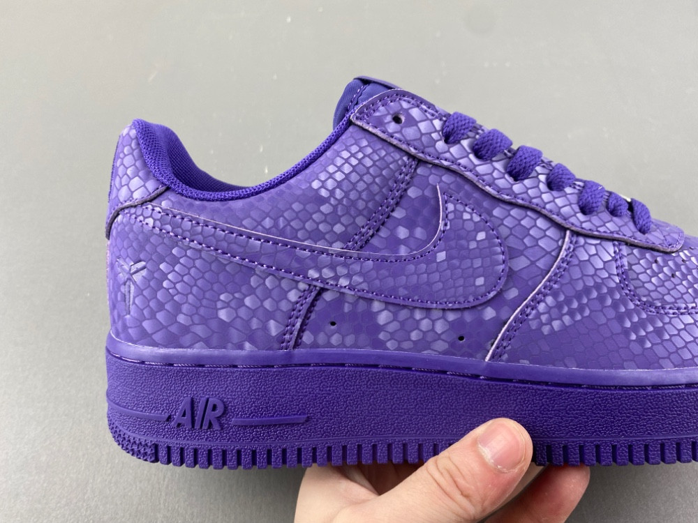 Kobe Bryant Nike Air Force 1 Low Court Purple IB0018-500