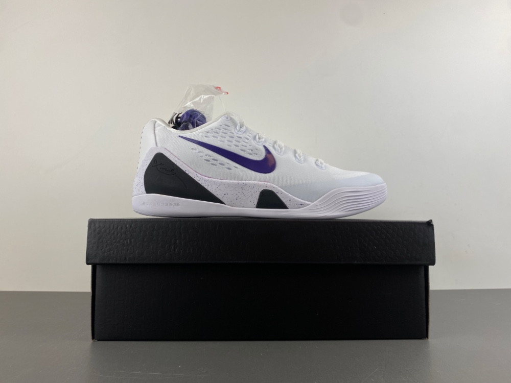 Nike Kobe 9 EM Low Protro White Court Purple IH1401-100