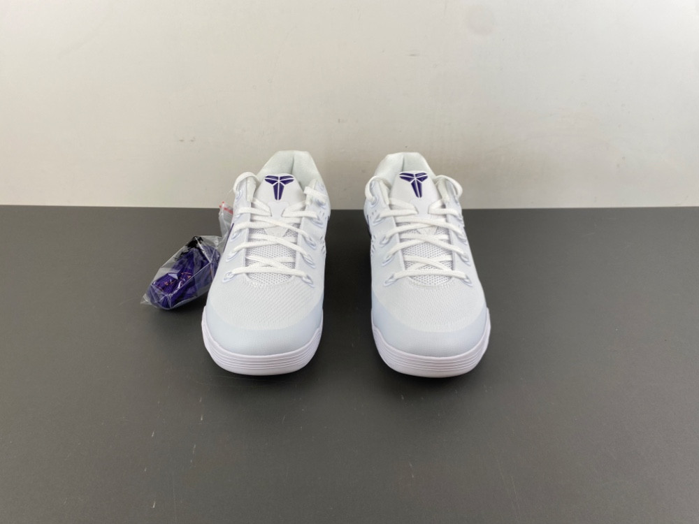 Nike Kobe 9 EM Low Protro White Court Purple IH1401-100