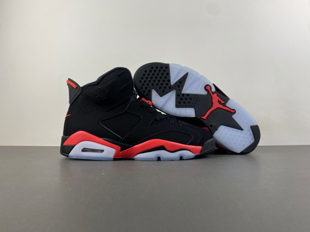 Air Jordan 6 Reverse Infrared Black / Light Crimson CT8529-001