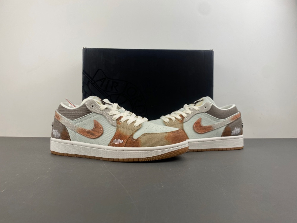 Jordan 1 Low SE Multi-Color Sail Light Bone IM6664- 991