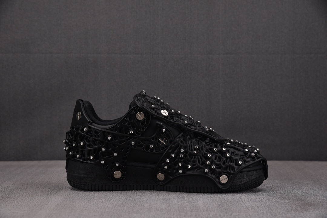 Nike Air Force 1 Low Swarovski Retroreflective Crystals Black (Women