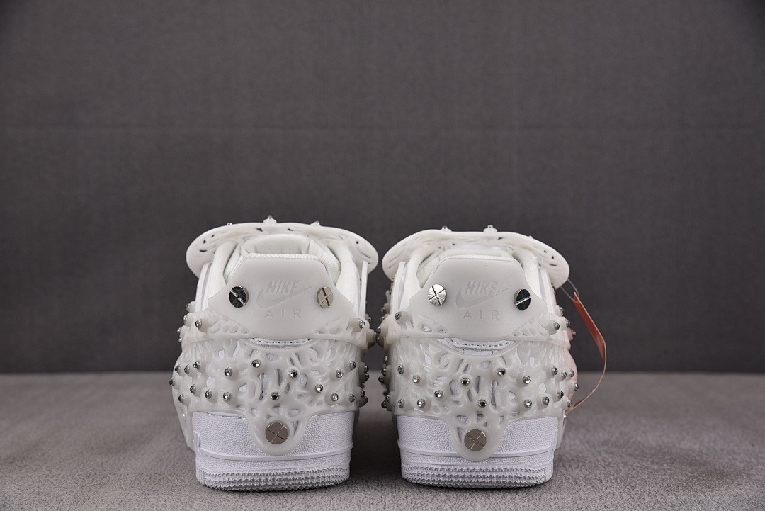 Nike Air Force 1 Low Swarovski Retroreflective Crystals White (Women