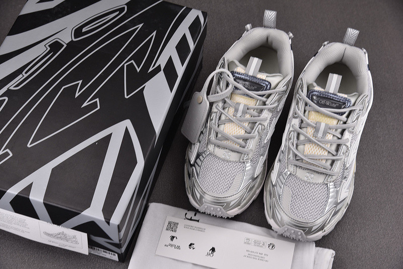 OWT Be Right Back Gray Silver SNEAKERS