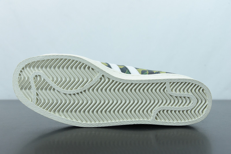 ad1d*s x bape S*perstar 80s camo green gz8981