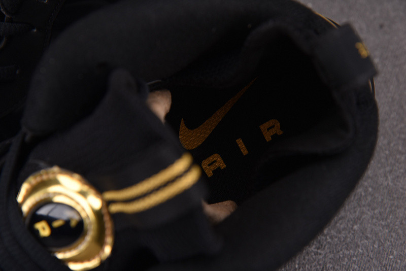 Nike Air Foamposite Pro Black Metallic Gold Men