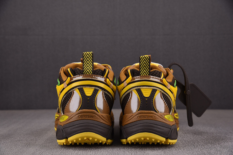 OWT Be Right Back Brown Yellow SNEAKERS