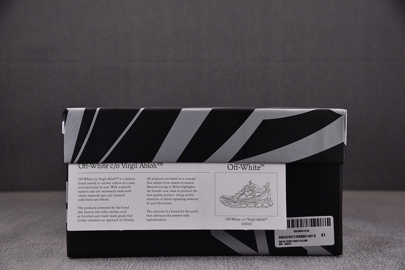 OWT Be Right Back Brown Yellow SNEAKERS