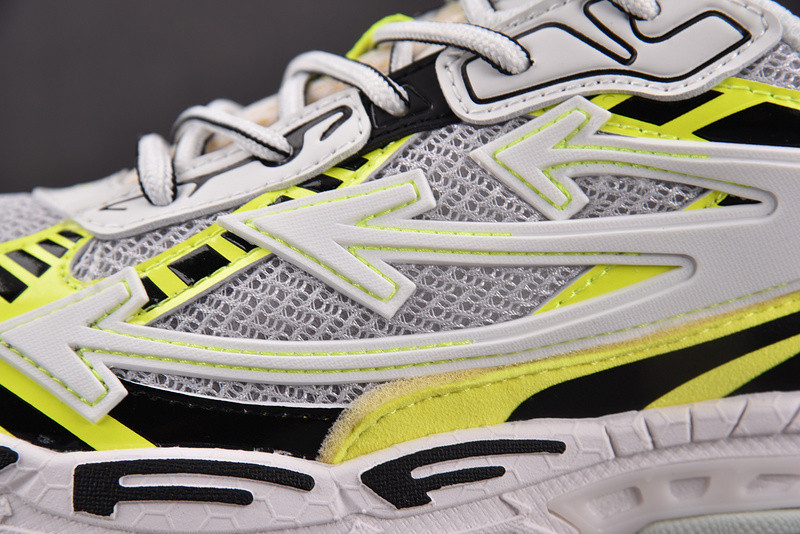 OWT White & Yellow Be Right Back Sneakers