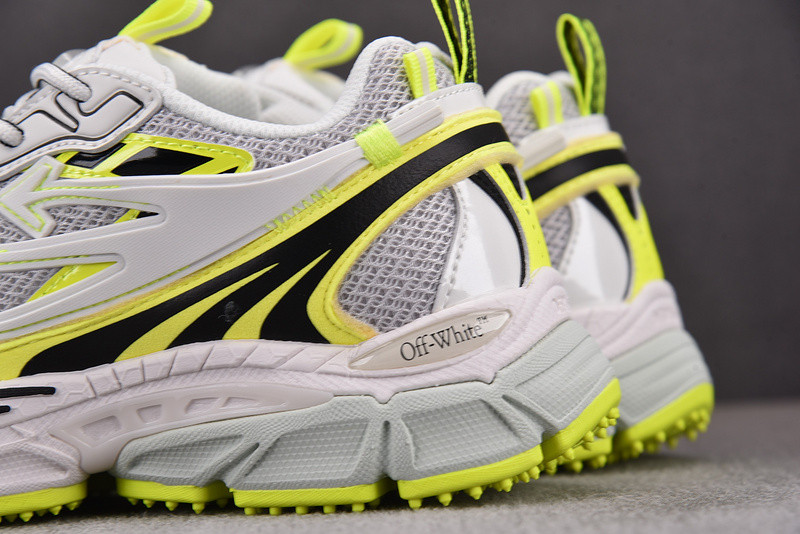 OWT White & Yellow Be Right Back Sneakers