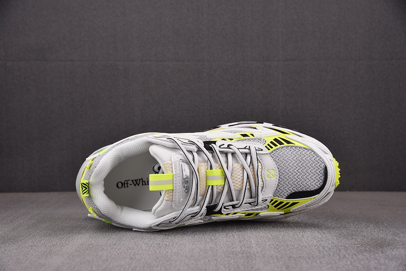 OWT White & Yellow Be Right Back Sneakers