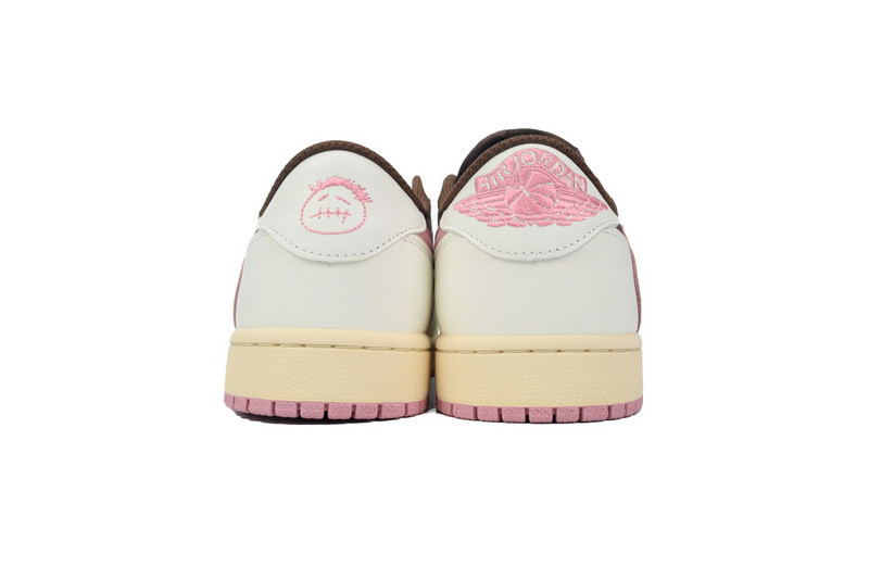 Air Jordan 1 Travis Scott Low OG SP Dark Pony Pink DZ4137-206