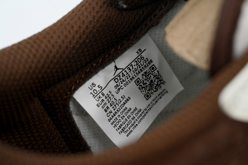 Air Jordan 1 Travis Scott Low OG SP Dark Pony Pink DZ4137-206