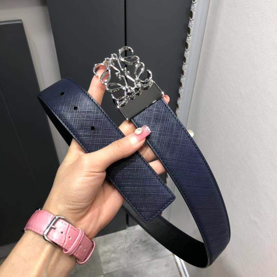loewe anagram belt 4cm adj/rev 526.88.016