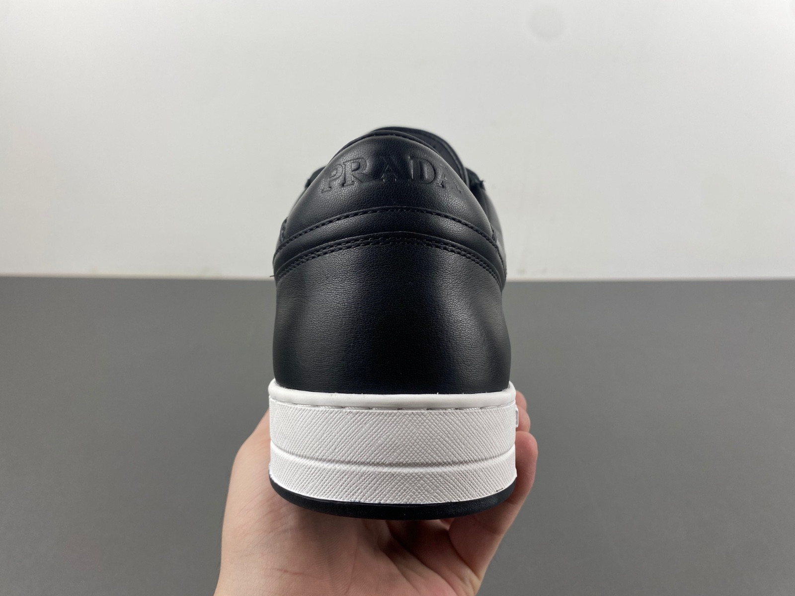 pra downtown leather sneakers