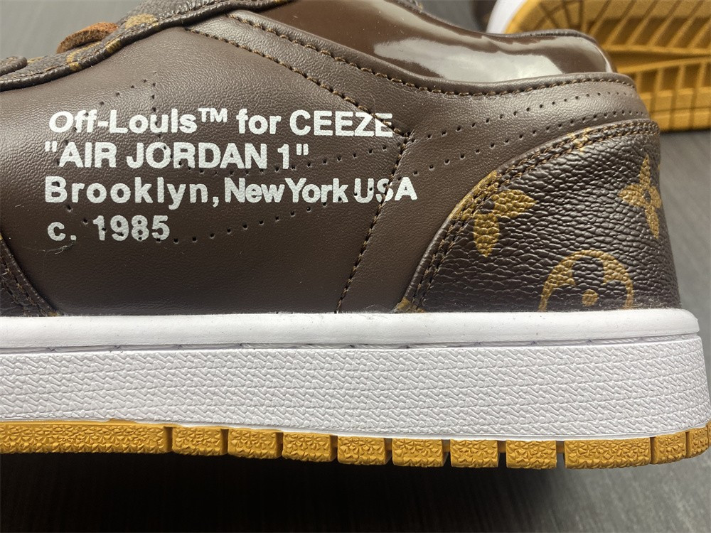 lwe x owt x air jordan 1 customs mens aq0818-203