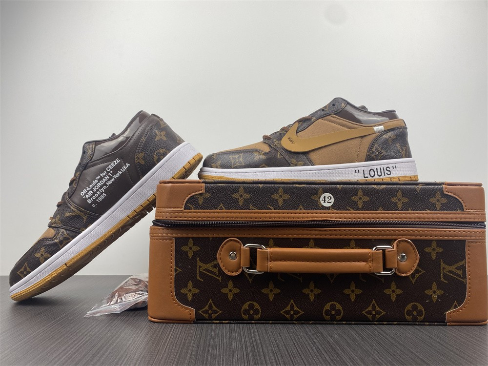 lwe x owt x air jordan 1 customs mens aq0818-203