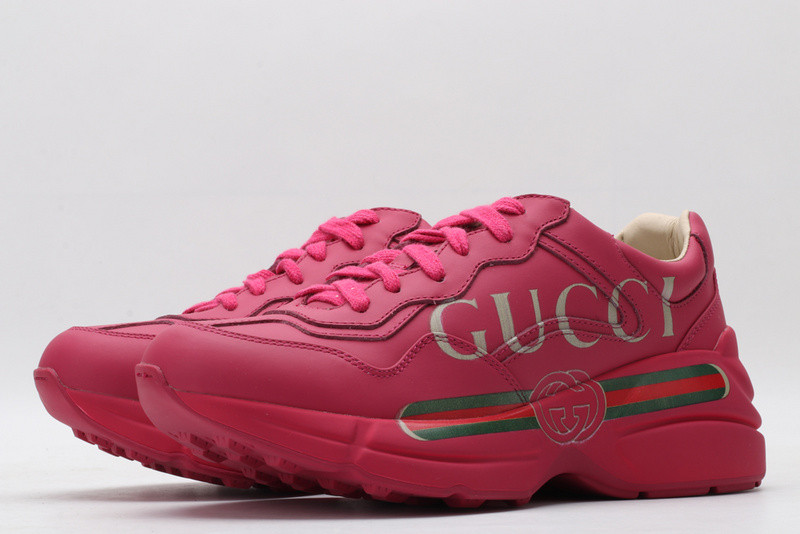 G*u*i sneaker pink with G*u*i letter