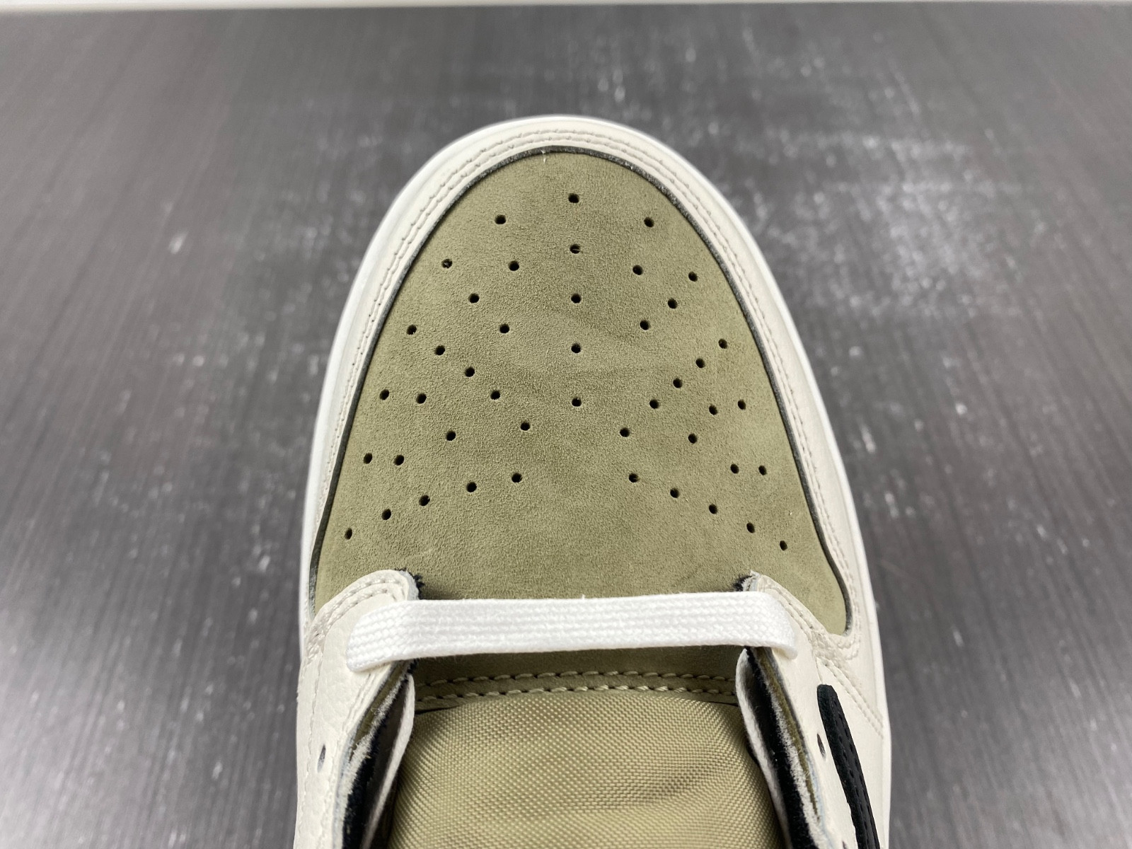jordan 1 retro low golf travis scott neutral olive fz3124-200