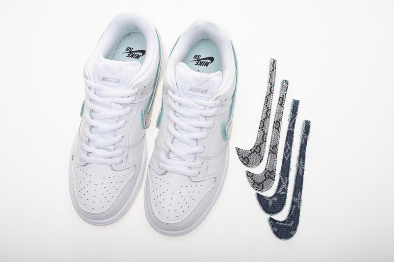 nike sb dunk low diamond supply co white diamond bv1310-100