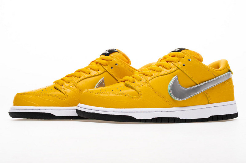 nike dunk low pro og qs canary yellow bv1310-700