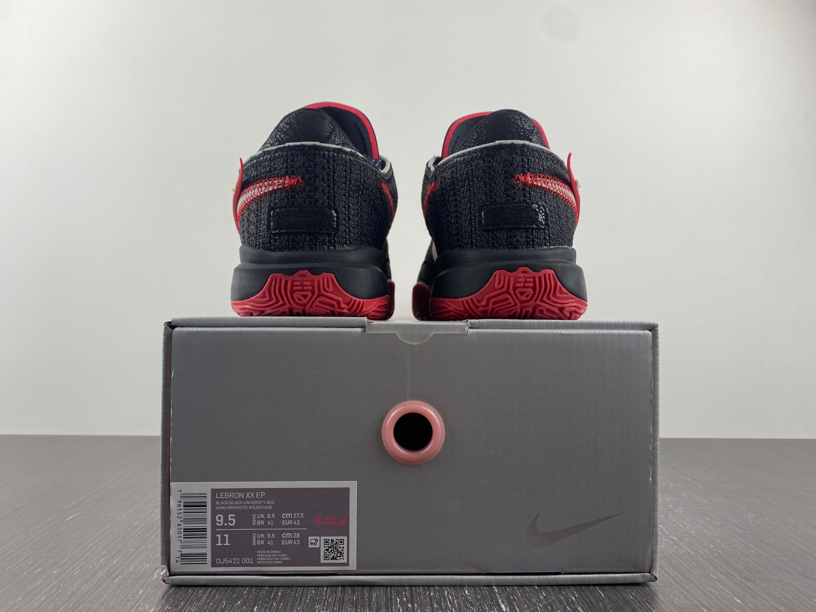 nike lebron 20 miami heat dj5422-001