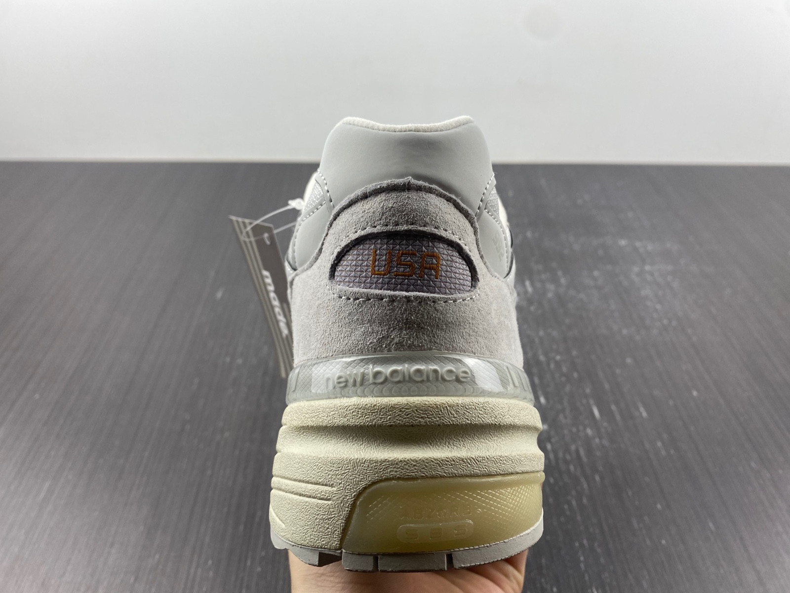 new balance 992 white silver / nimbus cloud m992md
