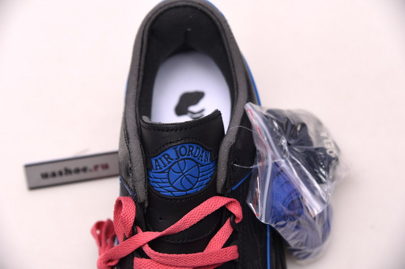 jordan 2 retro low sp owt black blue - dj4375-004
