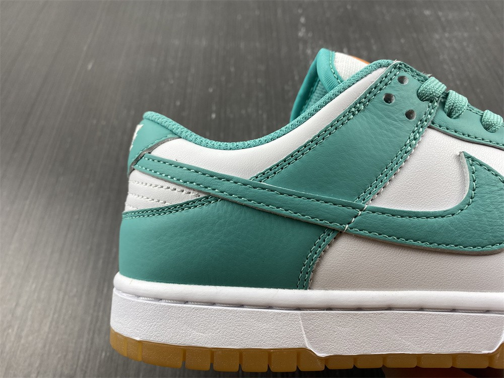 nike dunk low white turquoise (w) - dv2190-100
