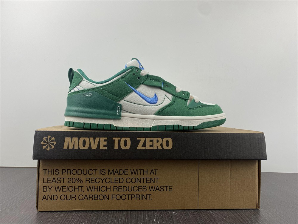 nike dunk low disrupt 2 phantom university blue (w) dh4402-001