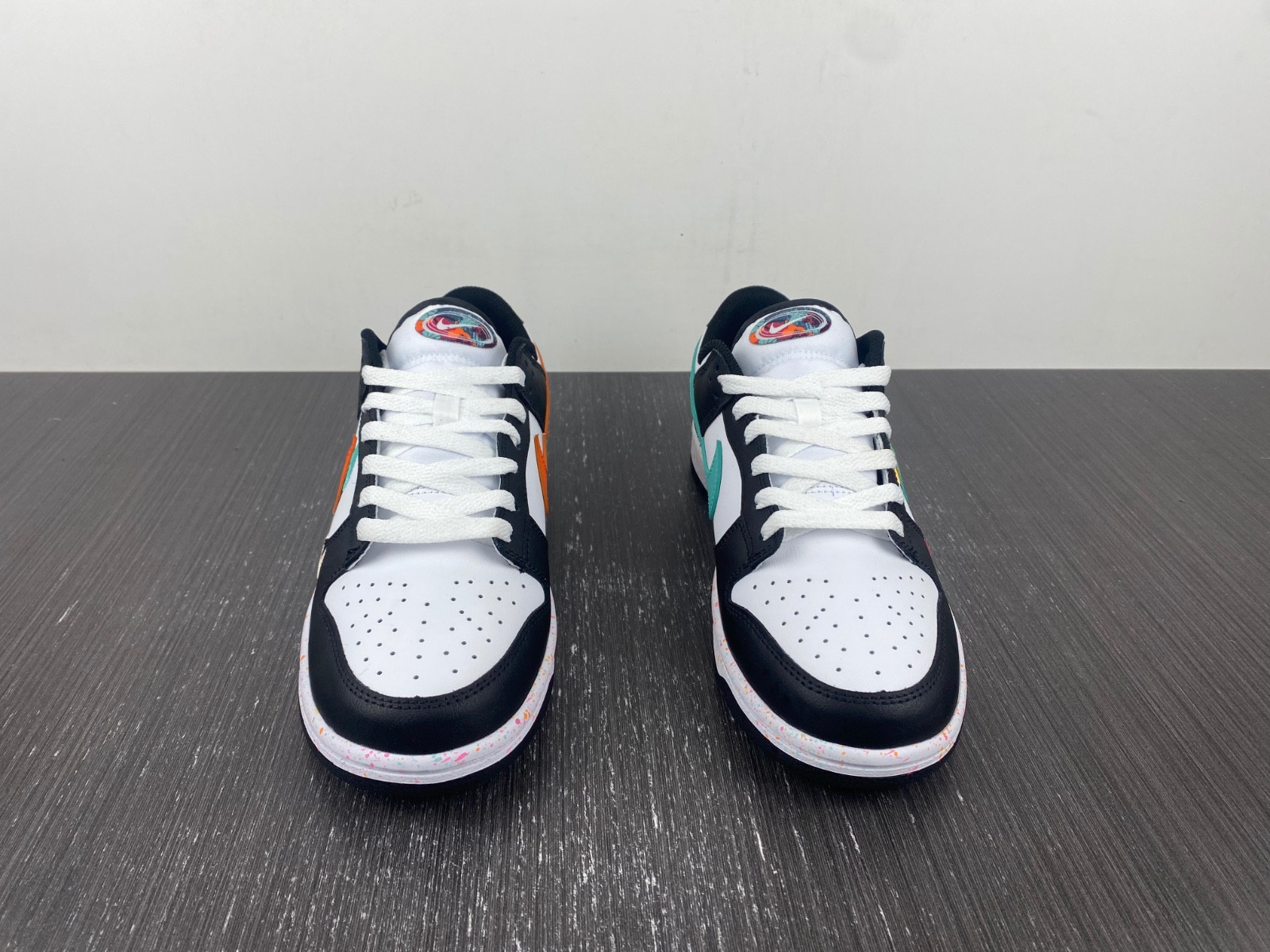 nike dunk low multiple swooshes white washed teal (w) fd4623-131
