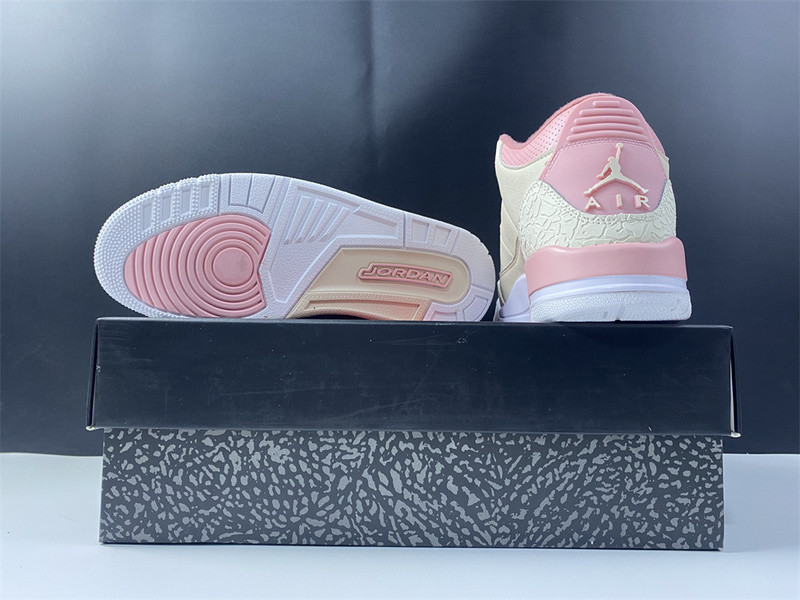 air jordan 3 sail pink ck9246-116